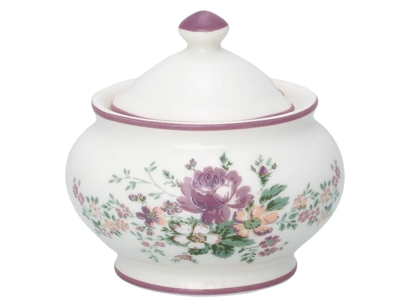 Greengate Marie Zuckerdose rund dusty rose 0,2 l
