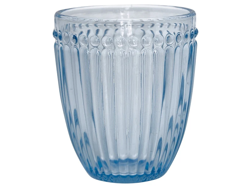 Greengate Alice Glass Water pale blue 9 cm