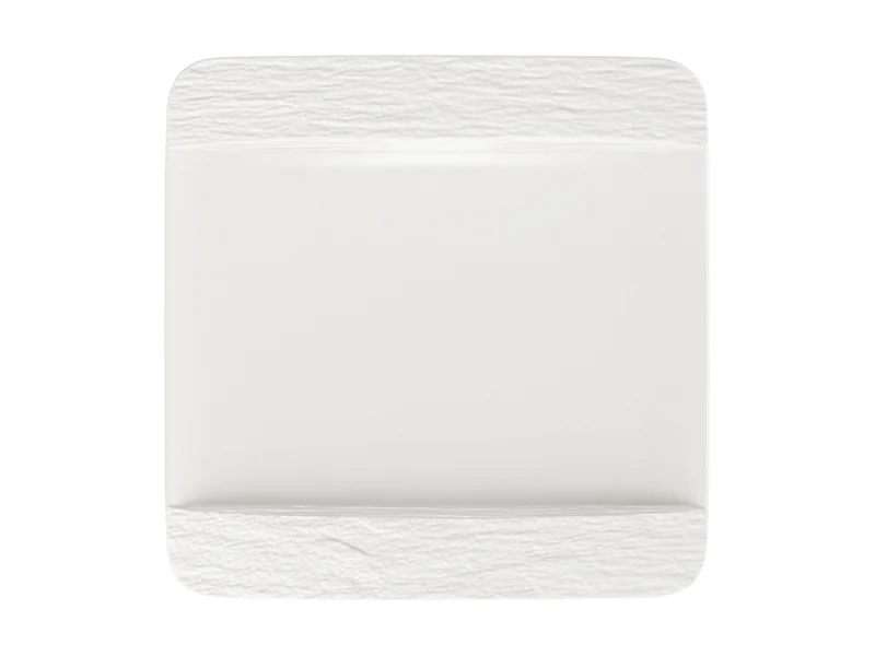 Villeroy & Boch Manufacture Rock blanc Speiseteller quadr. 28 cm