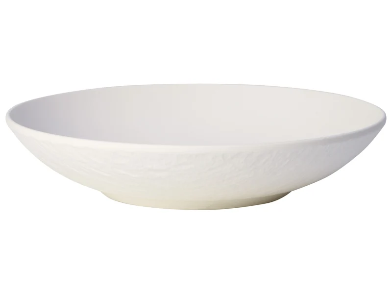 Villeroy & Boch Manufacture Rock blanc Schale flach 24 cm