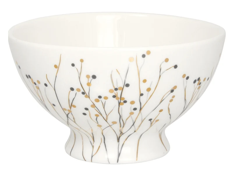 Greengate Antonia Suppenbowl white 0,5 l