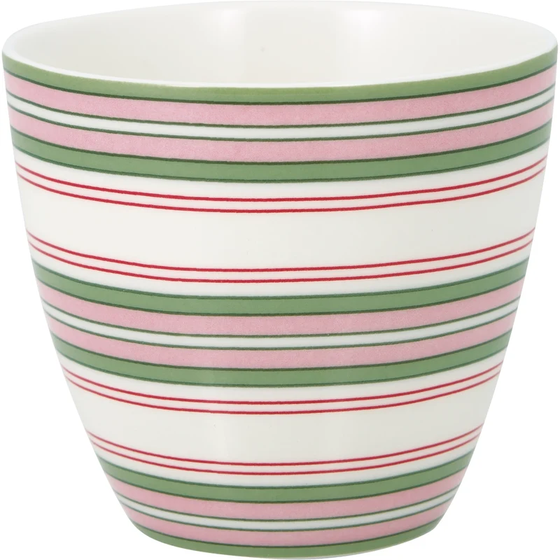 Greengate Carola Latte Cup white 0,35l