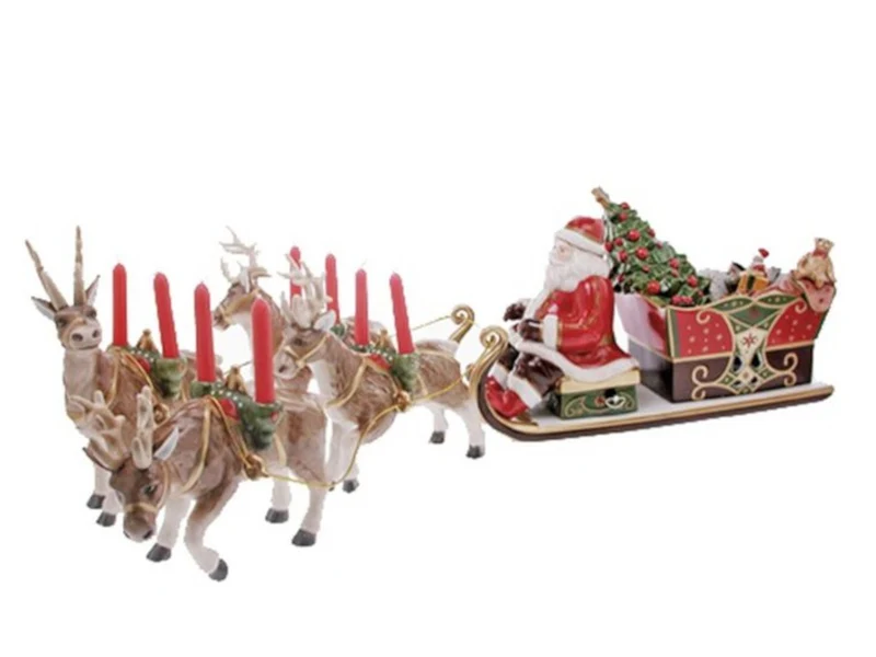 Villeroy & Boch Christmas Toys Memory Santa's Schlittenfahrt 22 cm