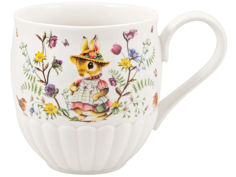 Villeroy & Boch Spring Fantasy Becher mit Henkel Familie 0,44 l