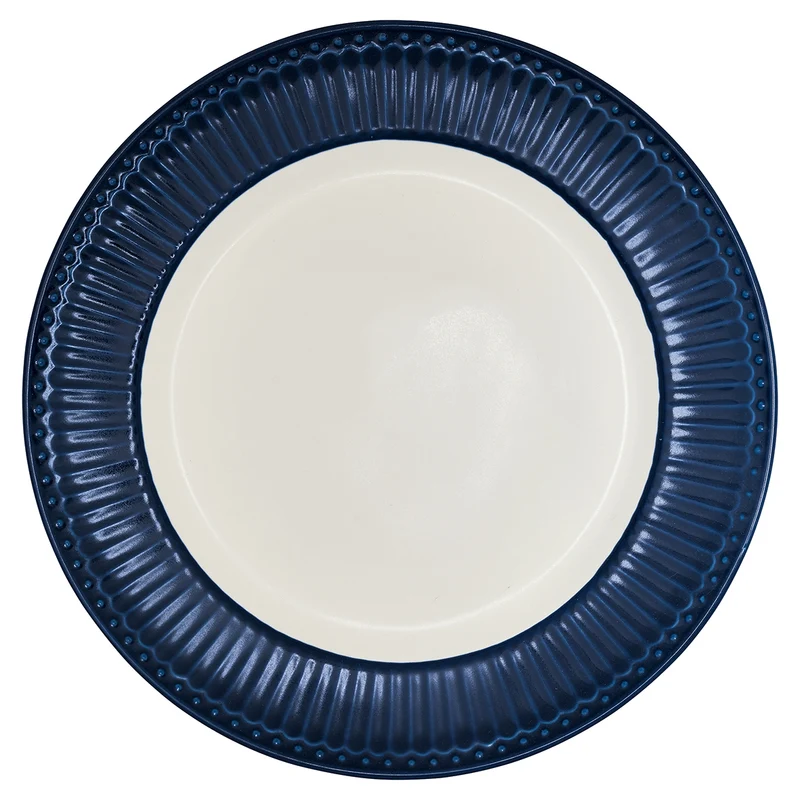 Greengate Alice Speiseteller dark blue 25,6 cm