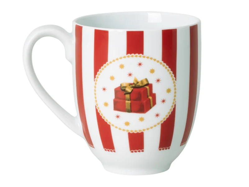 Hutschenreuther Christmas Love red Becher mit Henkel 0,4l