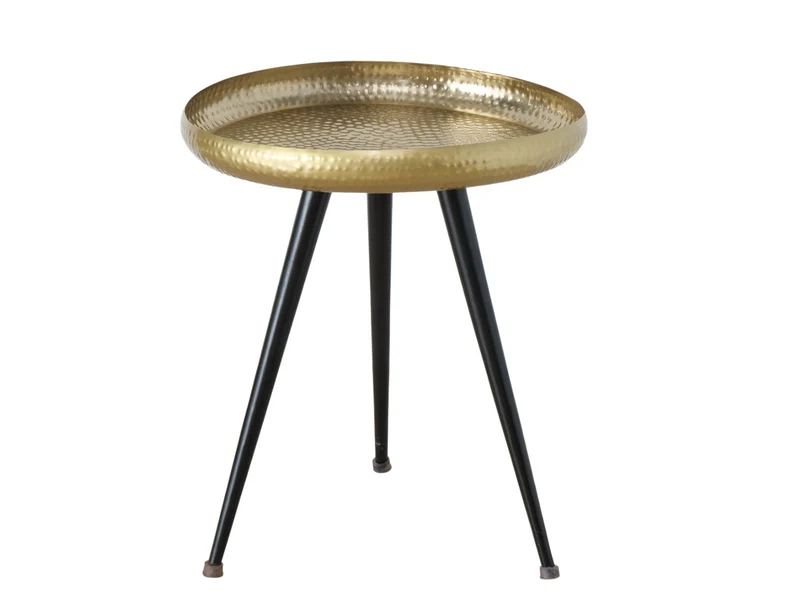 Boltze Shinah Tisch Eisen gold 51 cm