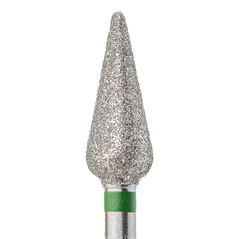 Birne 5,0mm grün Bit für Nagelhaut SISTEMA