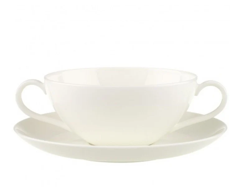 Villeroy & Boch Anmut Suppentasse mit Untertasse 2tlg.