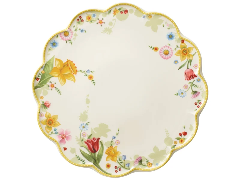 Villeroy & Boch Spring Awakening Tortenplatte 33 cm