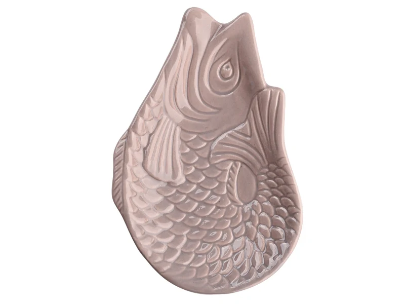 Giftcompany Monsieur Carafon Fisch Dekoteller sandstone 12,5x8,3cm