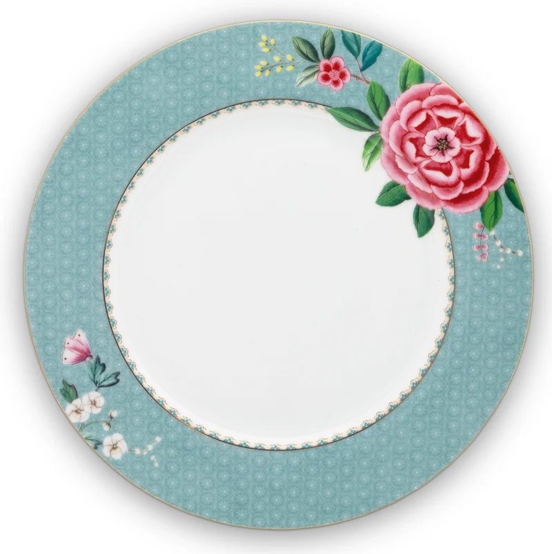 PIP STUDIO Blushing Birds Speiseteller blue 26,5 cm