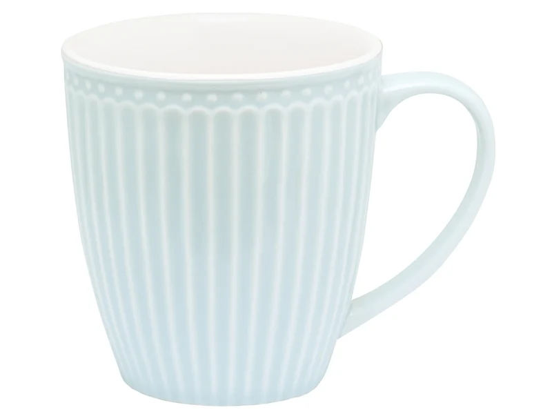Greengate Alice Becher mit Henkel pale blue 0,4 l