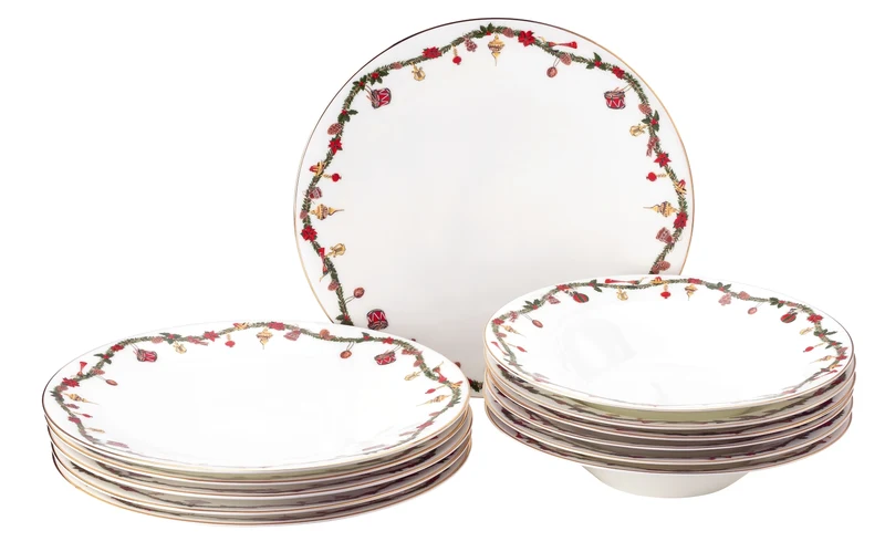 Hutschenreuther Nora Christmas Tafelset 12-tlg.