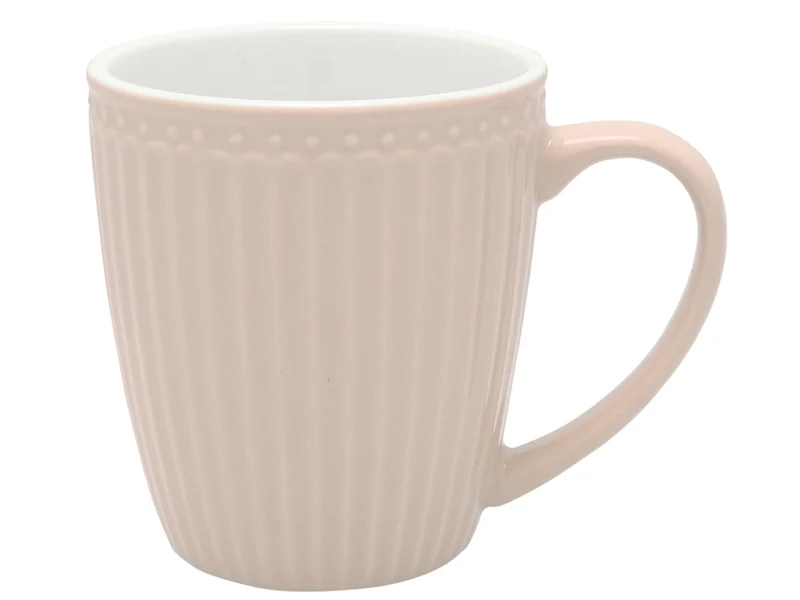 Greengate Alice Becher mit Henkel creamy fudge 0,4 l