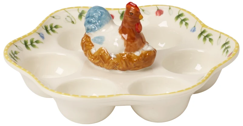 Villeroy & Boch Spring Awakening Eierteller Hahn & Henne