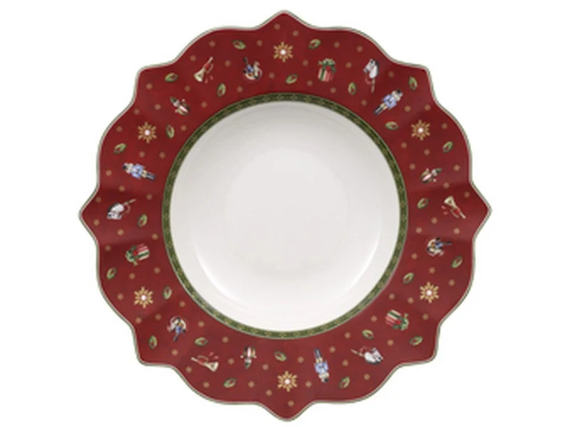 Villeroy & Boch Toy's Delight Suppenteller rot 26 cm