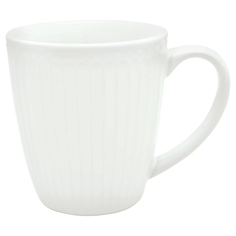 Greengate Alice Becher mit Henkel white 0,3 l