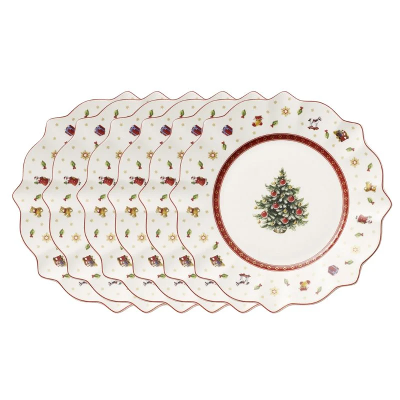 Villeroy & Boch Toy's Delight Frühstücksteller weiss 24 cm Set6