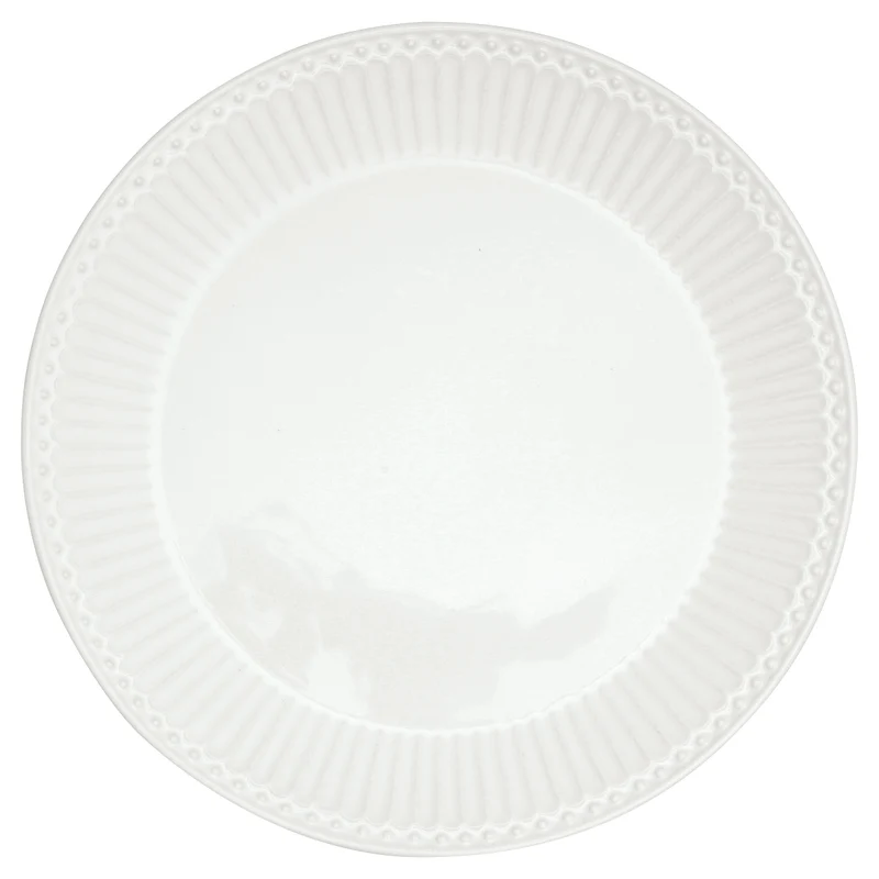 Greengate Alice Frühstücksteller white 23 cm
