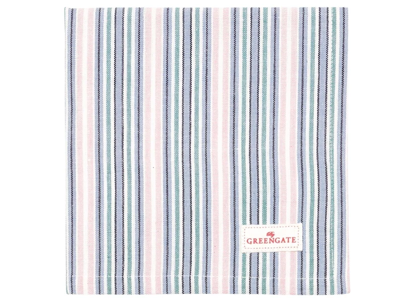 Greengate Leise Stoffserviette white 40 x 40 cm