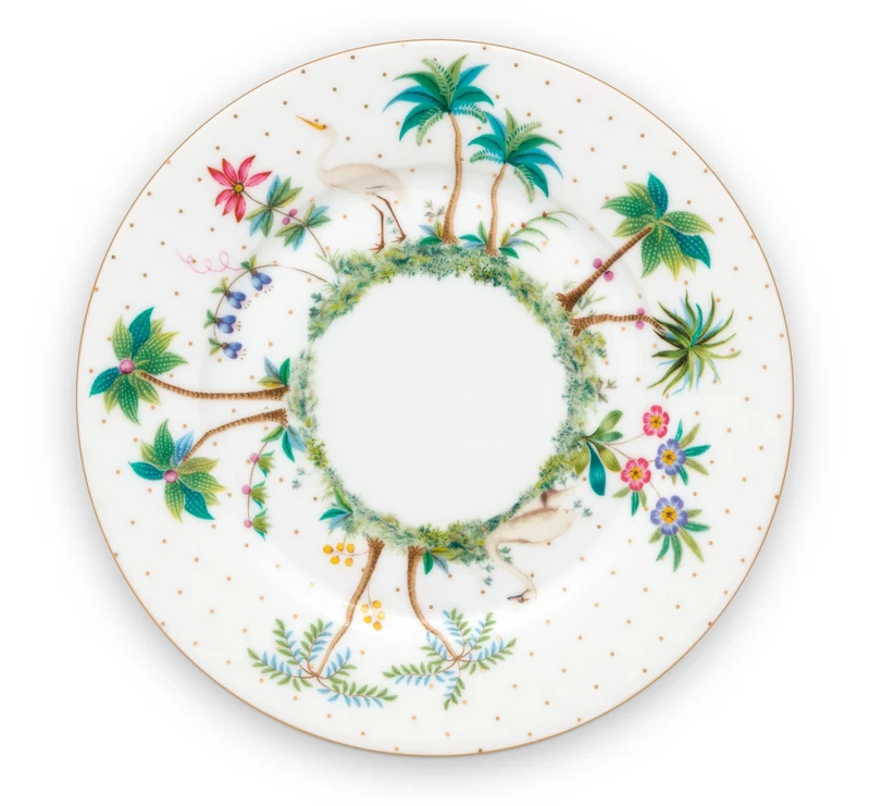 PIP STUDIO Jolie Dots Gold Teller 17 cm