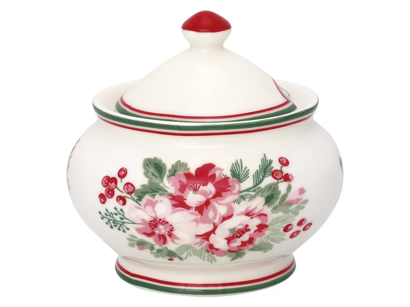 Greengate Charline Zuckerdose white 0,3 l