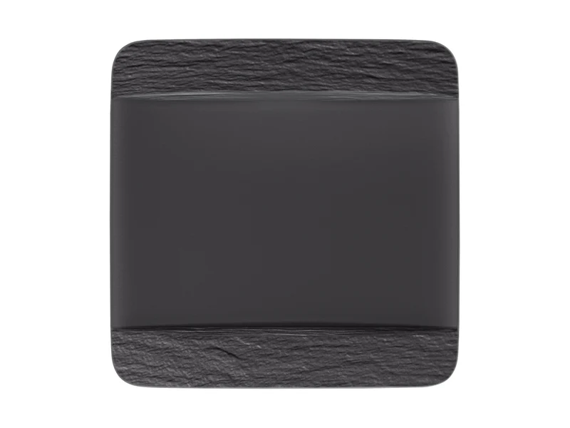 Villeroy & Boch Manufacture Rock Speiseteller quadratisch 28 cm