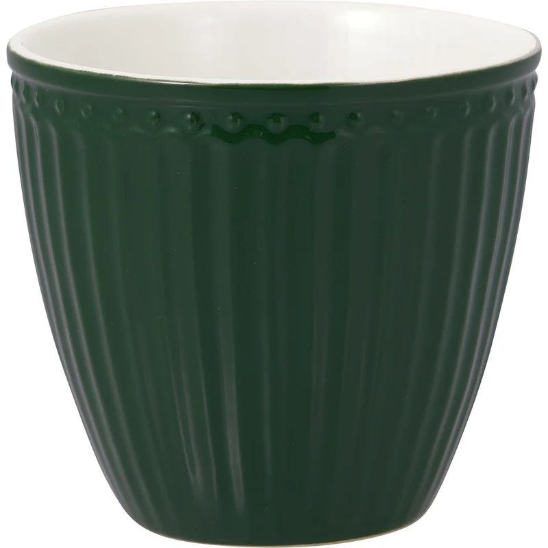 Greengate Alice Latte Cup pinewood green 0,35 l