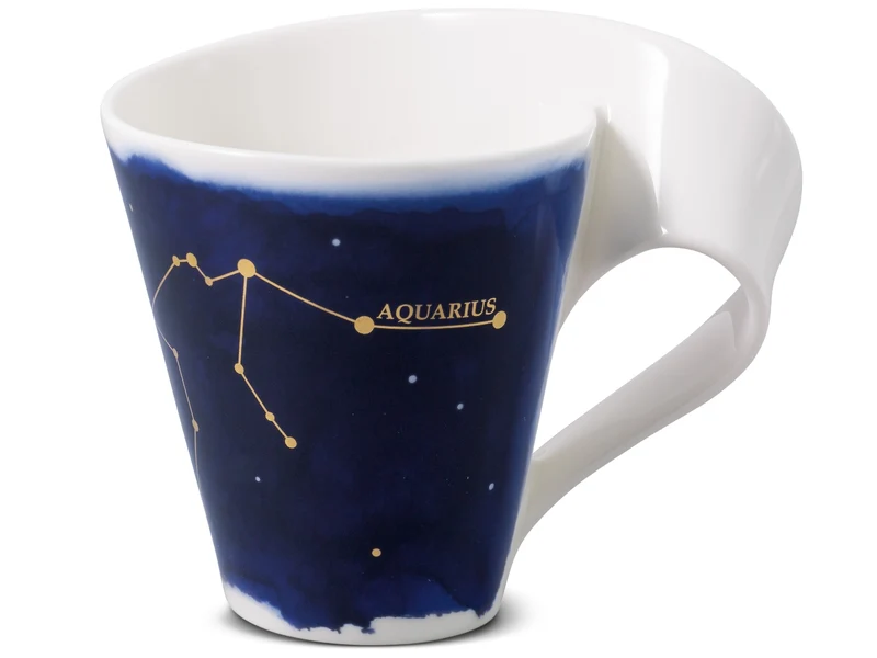 Villeroy & Boch New Wave Stars Becher mit Henkel Wassermann 0,3 l
