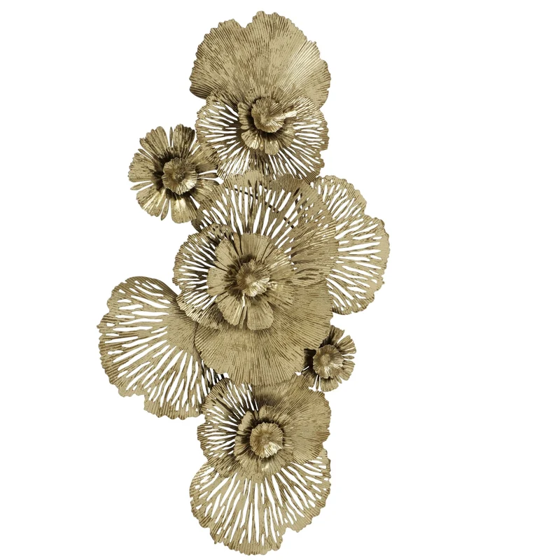 Boltze Fleur Wandobjekt Blume 115 cm