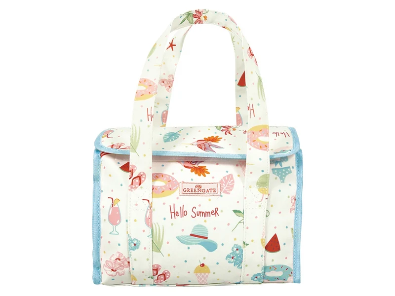 Greengate Lula Lunchbag small white