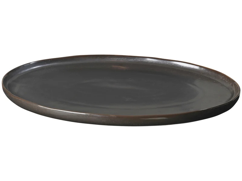 Broste Copenhagen ESRUM NIGHT Platte oval L 39 cm