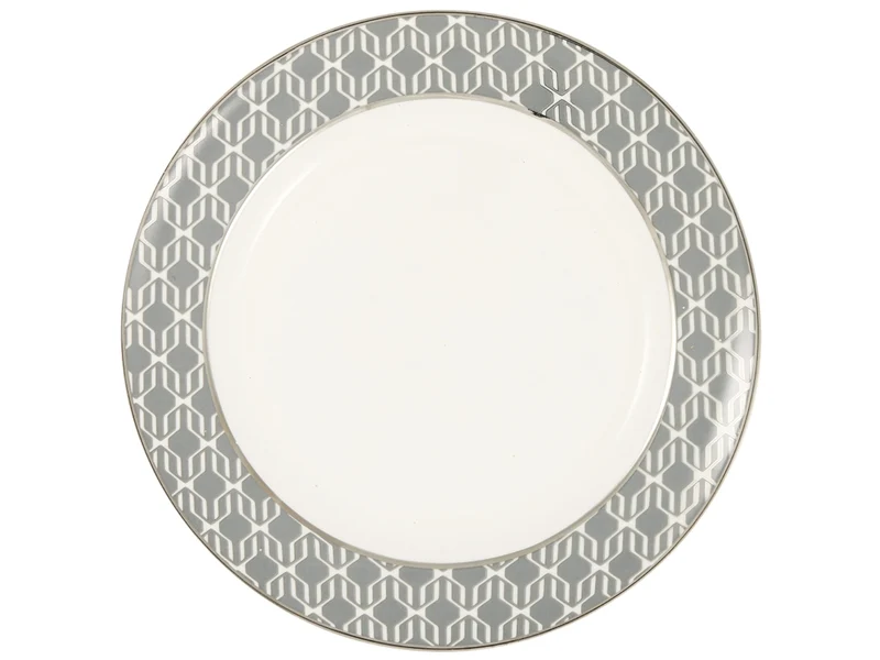 Greengate Rani Frühstücksteller dark grey 20,5 cm