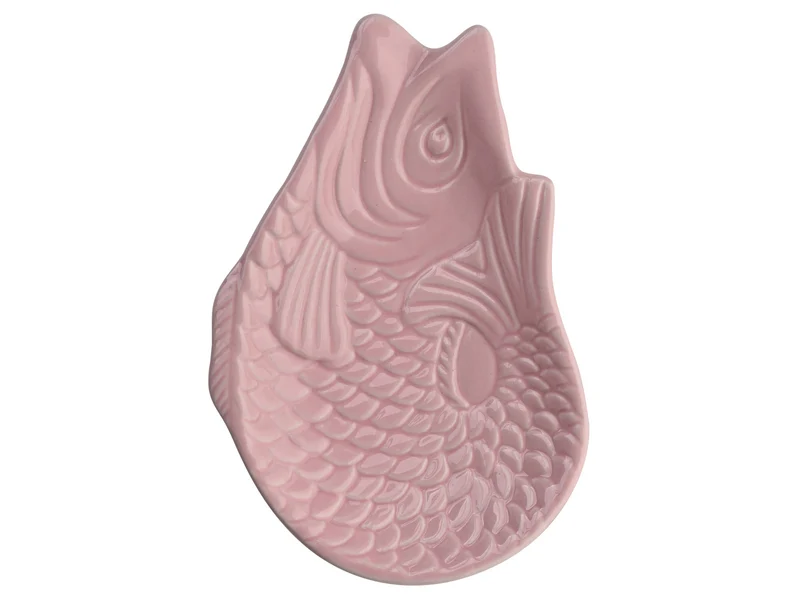 Giftcompany Monsieur Carafon Fisch Dekoteller sea pink 12,5x8,3cm
