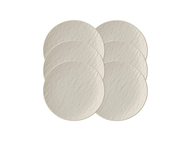 Villeroy & Boch Manufacture Rock blanc Brotteller 16 cm Set6