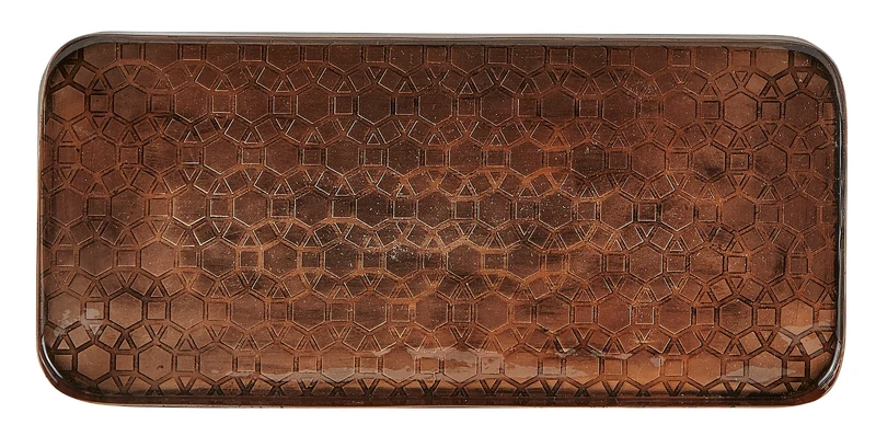 Villa Collection Iron Copper Platte 30 x 15 cm