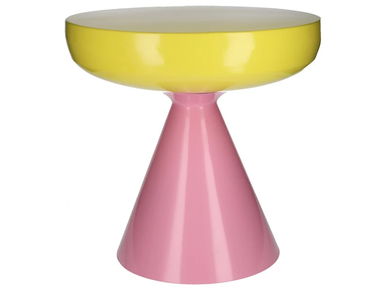 Giftcompany Grimaud Beistelltisch gelb/rosa 45cm