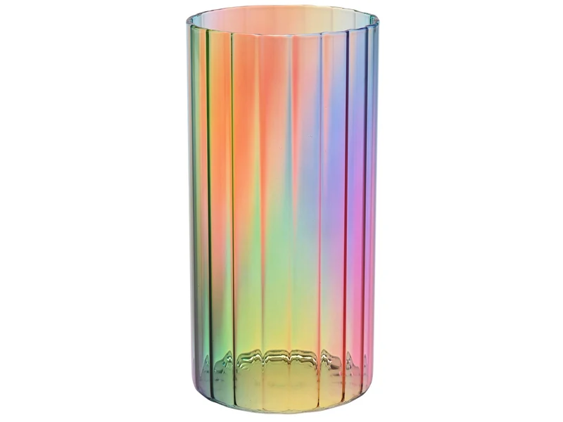 Giftcompany Jacquard Vase Streifen mehrfarbig 20cm