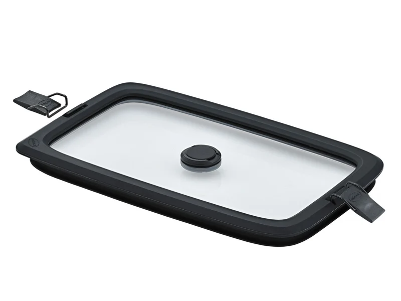 Rösle FLEXX 2GO Vakuumdeckel eckig mit Clips 26x16,2cm 1,5l