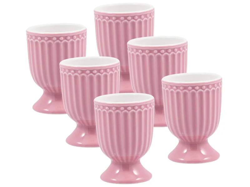 Greengate Alice Eierbecher dusty rose 6,5 cm Set6