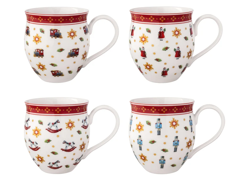 Villeroy & Boch Toy's Delight Jubiläums-Becher Set 4tlg