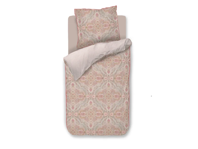 Pip Studio Moon Flower Bettwäsche hellrosa 135x200cm (1 Stück)