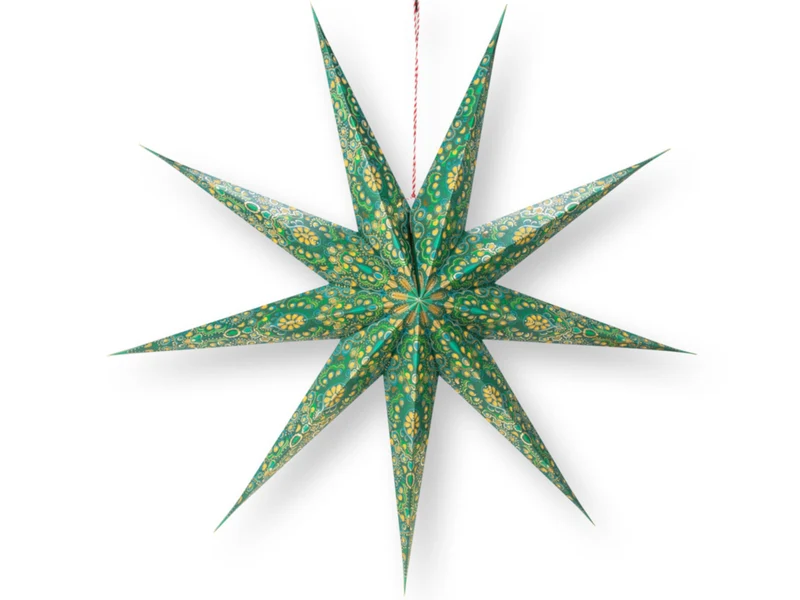 PIP STUDIO Christmas Weihnachtsstern dunkelgrün 110cm
