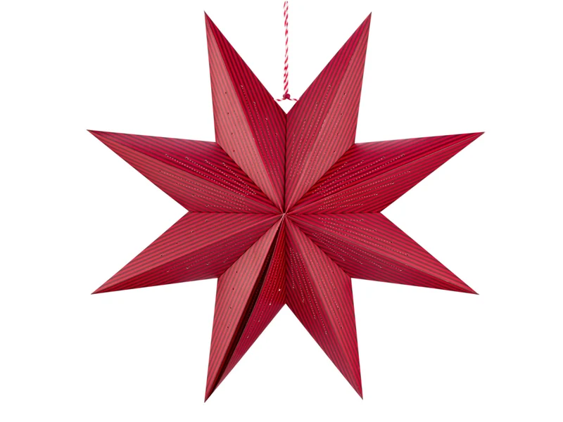 PIP STUDIO Christmas Weihnachtsstern dunkelrot 60cm