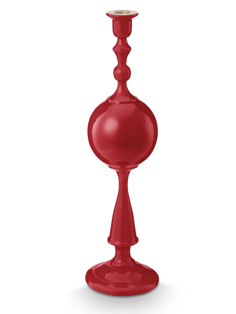 PIP STUDIO Love Birds Kerzenhalter dunkelrot 44cm