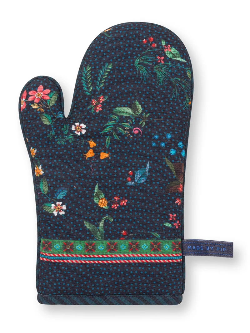 PIP STUDIO Berry Blues Ofenhandschuh blau 29x15cm