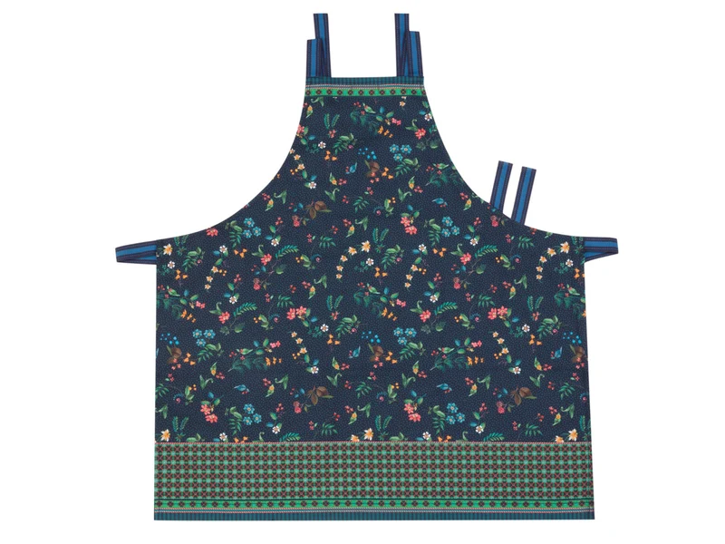 PIP STUDIO Berry Blues Schürze blau 85x88cm