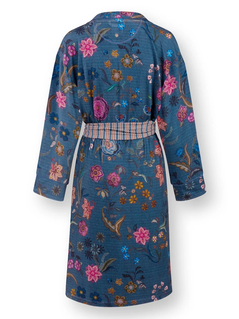 PIP STUDIO Nisha Kimono Flower Blue S