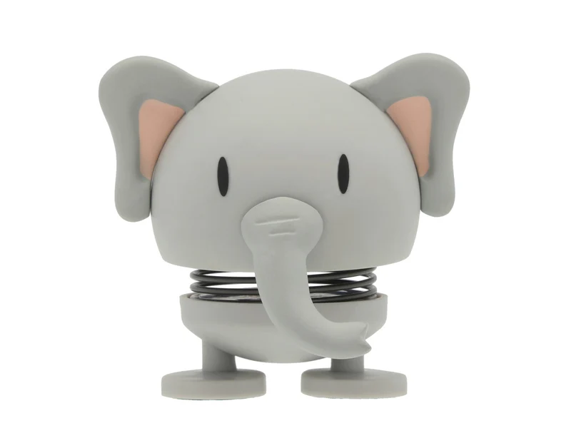Hoptimist Soft Elephant S Grey 6cm